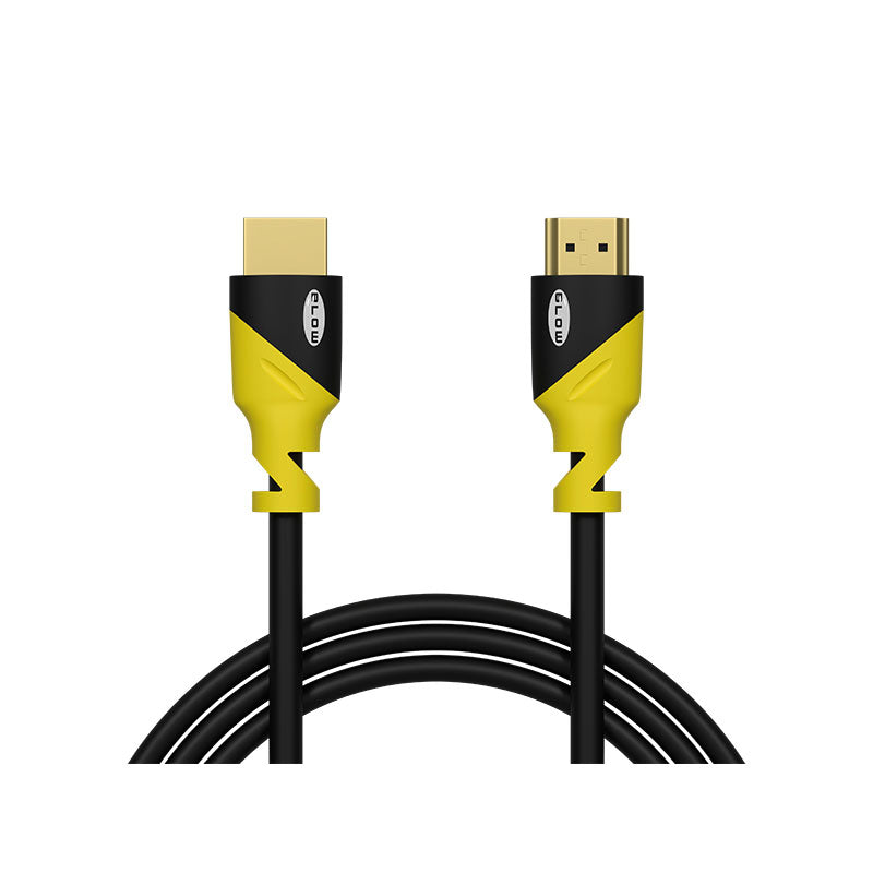 Καλώδιο HDMI - HDMI 4K 3m Κίτρινο BLOW