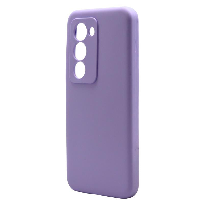 Θήκη Liquid Silicon inos Xiaomi Redmi 15 4G/ 15 5G Velvet Βιολετί