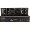 Επίγειος Ψηφιακός Δέκτης MPEG 4 Golden Media Mania 828+ με Χειριστήριο Learning T2/ C H.265 HEVC Μαύρο