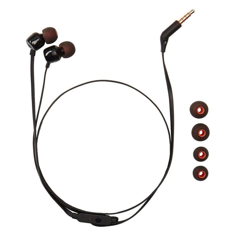 Hands Free Stereo JBL Tune T110 3.5mm Μαύρο