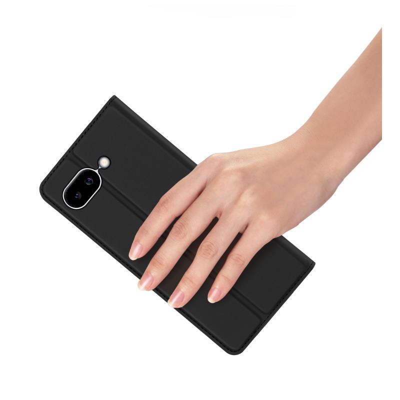 Θήκη Flip Dux Ducis Apple iPhone 16e Skin Pro Μαύρο