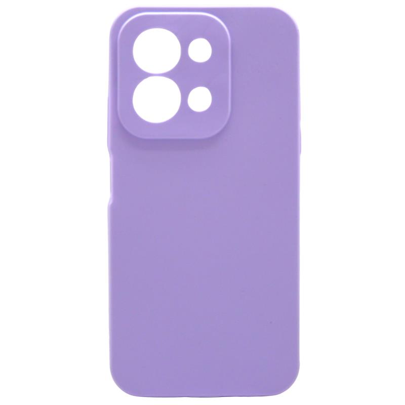 Θήκη Liquid Silicon inos Xiaomi Poco C85/ Redmi 15C 4G/ Redmi 15C 5G Velvet Βιολετί