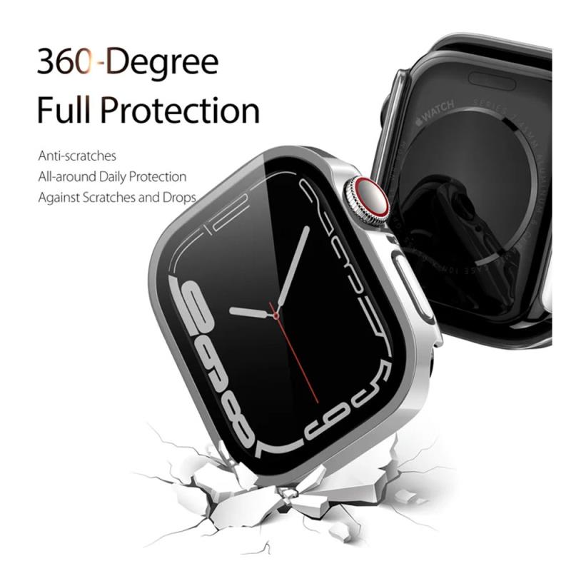 Θήκη PC Dux Ducis Hamo Metallic Apple Watch 10/ 11 46mm Ασημί