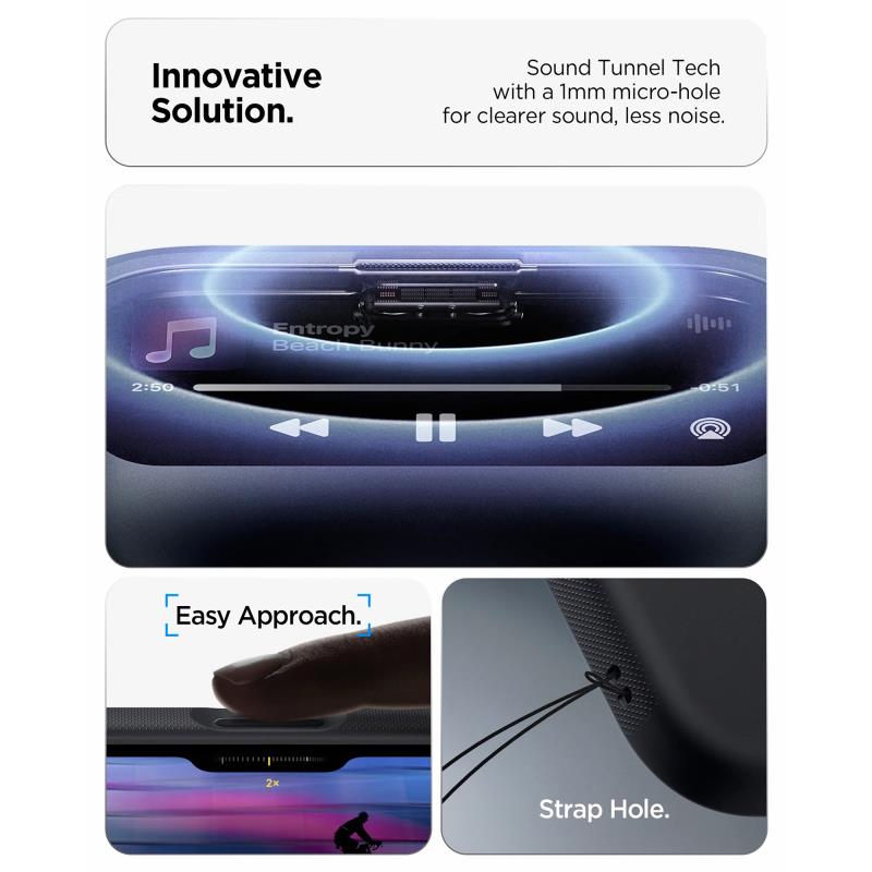Θήκη TPU/ Σιλικόνης Spigen Apple iPhone 18 Pro Max/ 17 Pro Max MagSafe Caseology Nano Pop Μαύρο