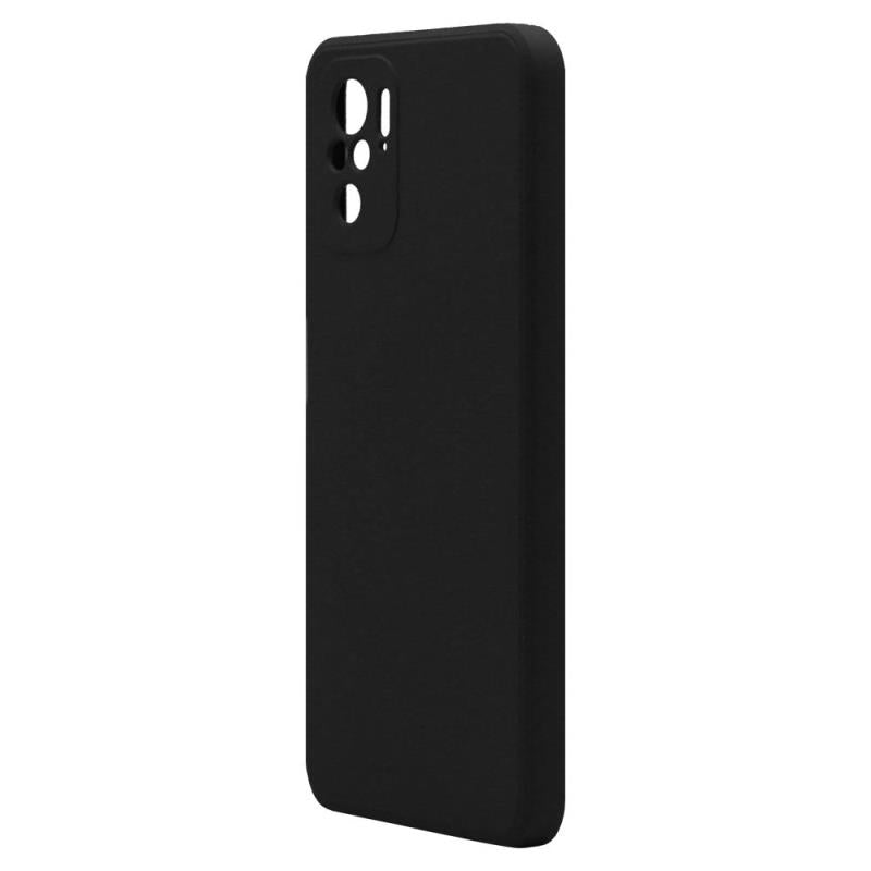 Θήκη Liquid Silicon inos Xiaomi Poco M5S/ Redmi Note 10/ 10S L-Cover Μαύρο