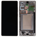 Οθόνη με Touch Screen & Μπροστινή Πρόσοψη Samsung S938B Galaxy S25 Ultra 5G Titanium Ασημί (Original)
