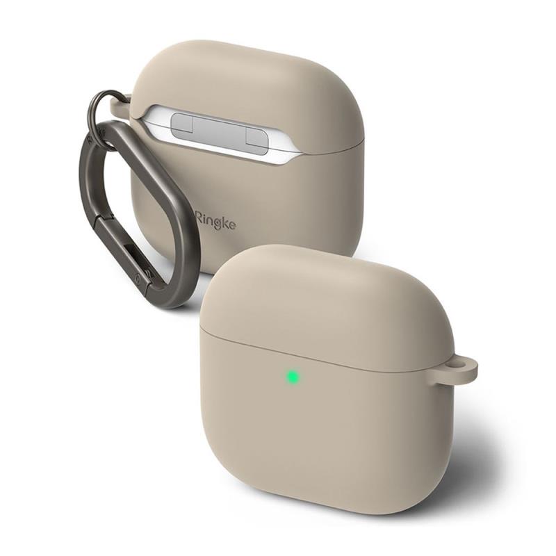 Θήκη Σιλικόνης Ringke Apple AirPods 4 (2024) Stone