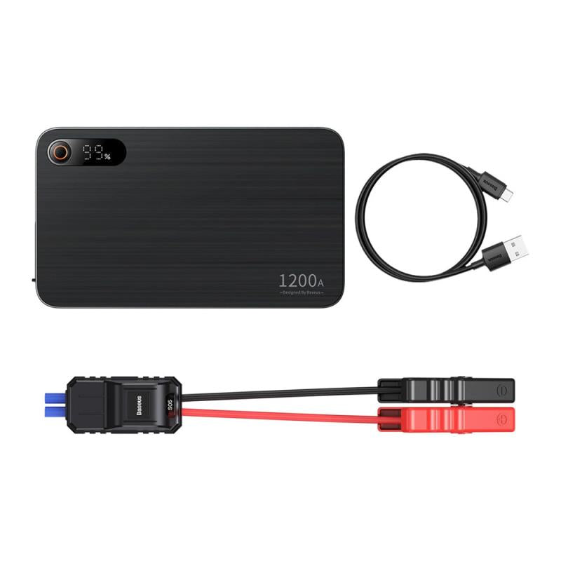 Jump Starter - Power Bank Baseus Super Energy Pro+ 12000mAh 1200A Black