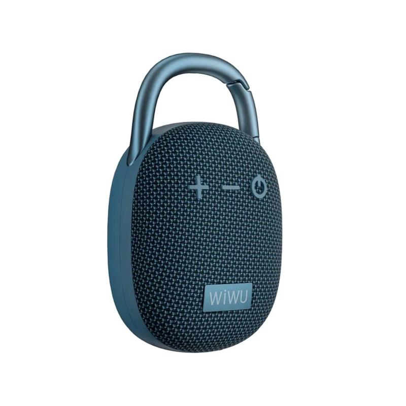 Φορητό Ηχείο Bluetooth WiWU Thunder H3 TWS BT 5.3 AUX MicroSD 1800mAh 5W Μπλε