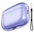 Θήκη Soft TPU AhaStyle WG94 Apple AirPods Pro 2 (2022) Διάφανο-Μωβ