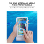 Waterproof Θήκη Devia EL158 Strong για Smartphones έως 6.9" Ασημί