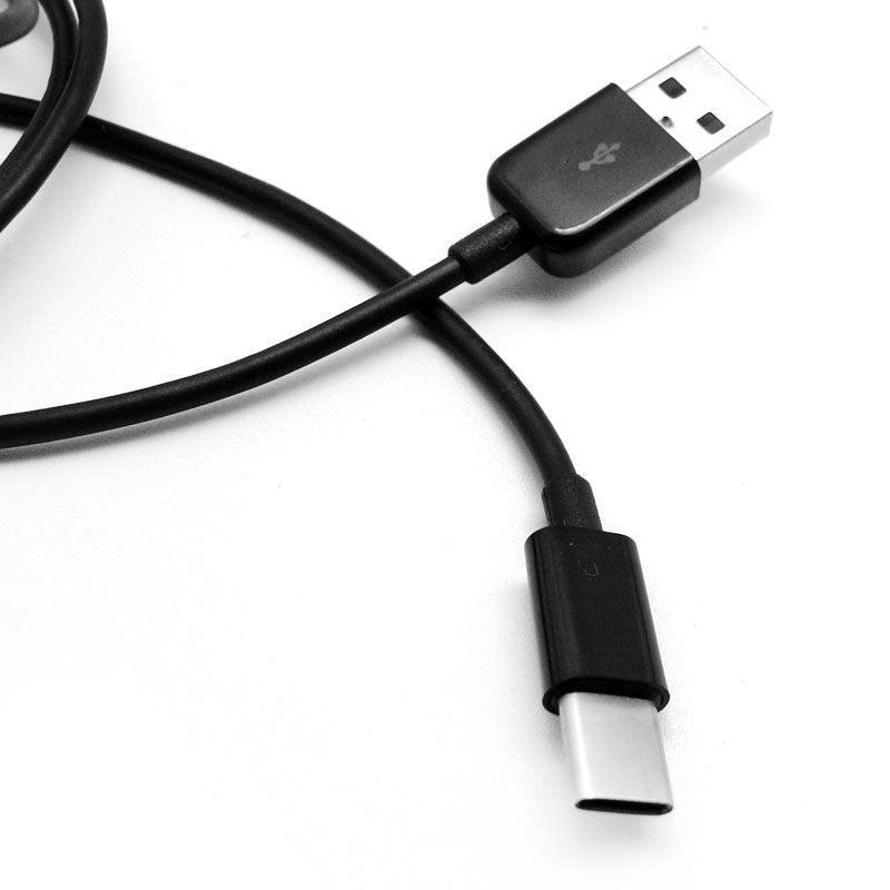 Καλώδιο Σύνδεσης USB 2.0 USB A σε USB C 15W 1m Μαύρο (Ασυσκεύαστο)