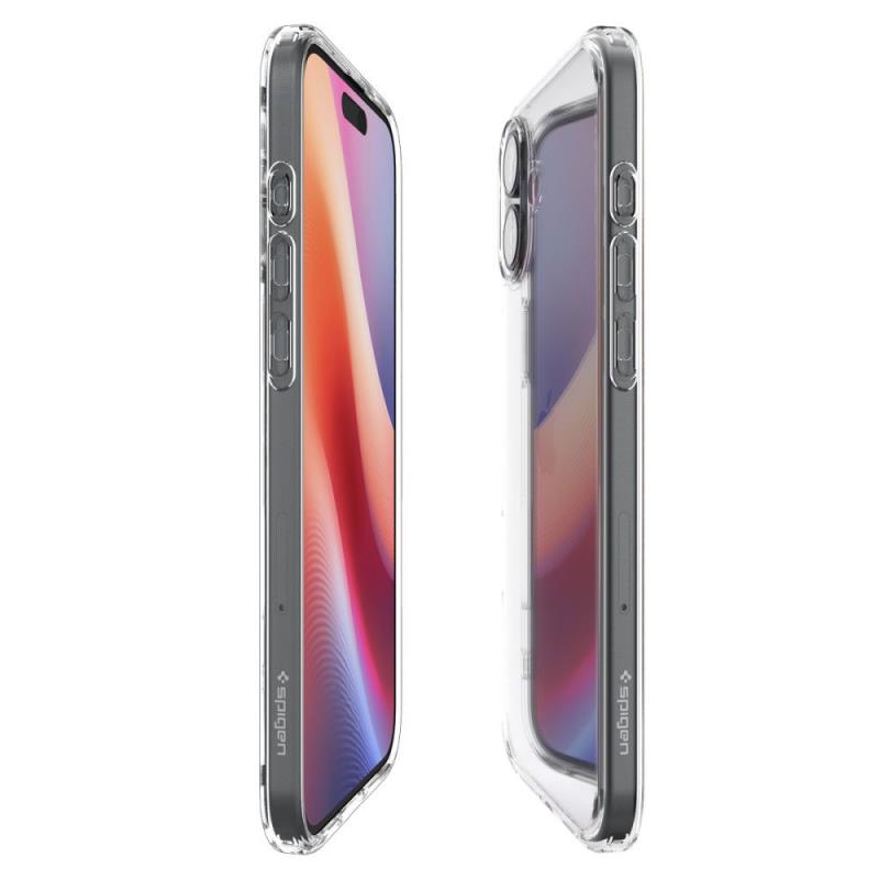 Θήκη TPU & PC Spigen Ultra Hybrid Apple iPhone 16 Διάφανο