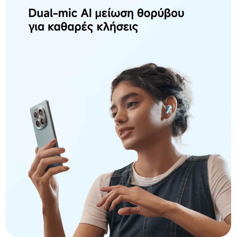 True Wireless Ακουστικά Bluetooth Xiaomi Redmi Buds 8 Active Μπλε
