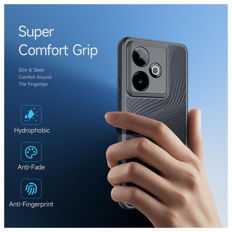 Θήκη TPU & PC Dux Ducis Aimo Realme GT 7/ 7T Μαύρο