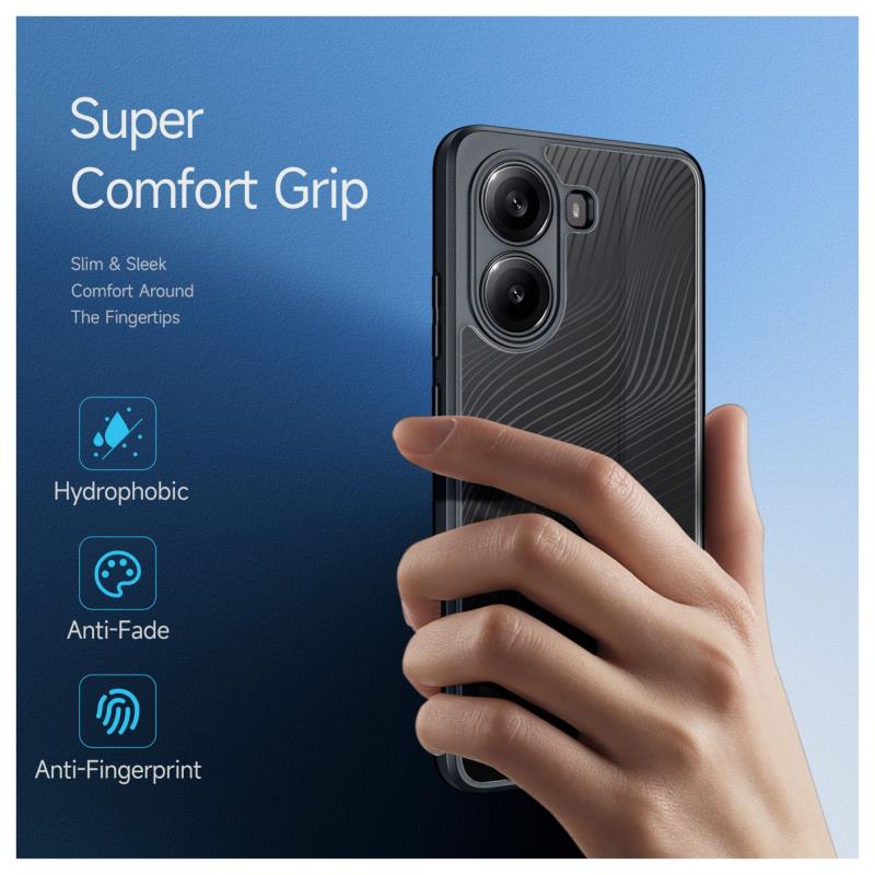 Θήκη TPU & PC Dux Ducis Aimo Xiaomi Redmi Turbo 4 5G/ Poco X7 Pro 5G Μαύρο