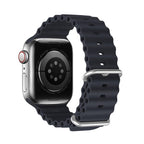 Λουράκι Σιλικόνης Dux Ducis OceanWave Bracelet Apple Watch (38/ 40/ 41/ 42mm) Γκρι