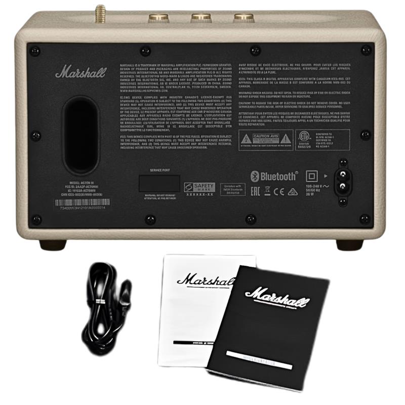 Φορητό Ηχείο Bluetooth Marshall Acton III 60W RMS Μπεζ