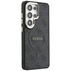 Θήκη PU Guess Samsung Galaxy S26 Ultra 5G Magnetic Hardcase Classic 4G Μαύρο