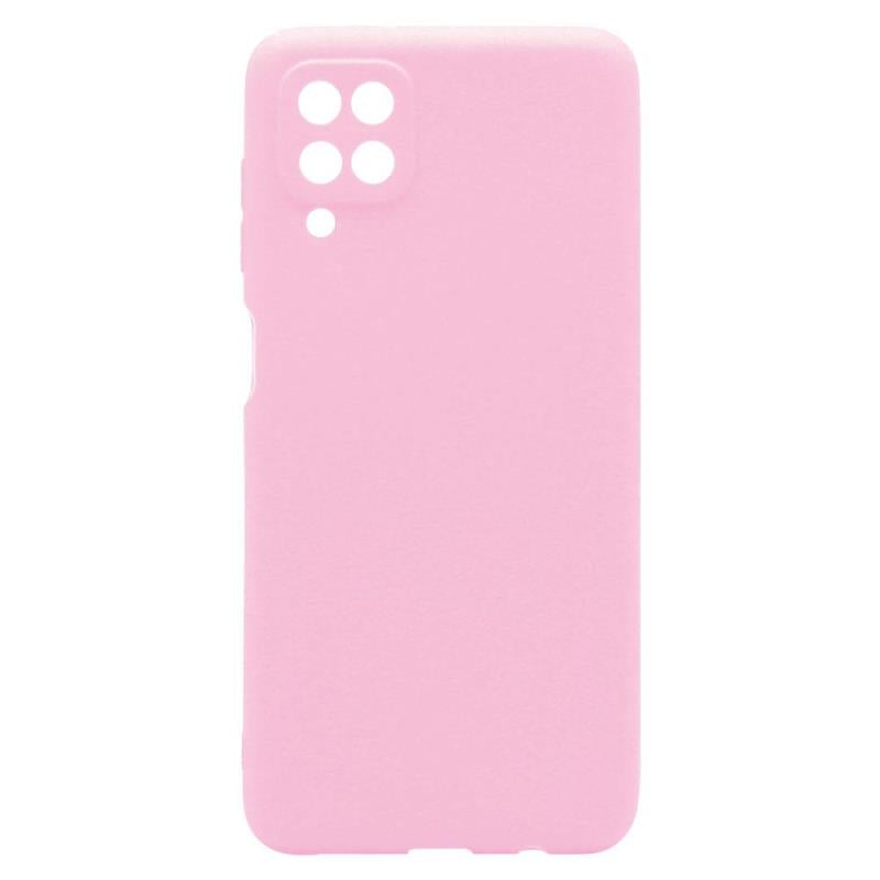 Θήκη Soft TPU inos Samsung A125 Galaxy A12/ A127 Galaxy A12 Nacho/ M127 Galaxy M12 S-Cover Ροζ