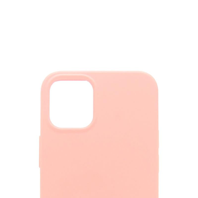 Θήκη Liquid Silicon inos Apple iPhone 12 Pro Max L-Cover Σομόν