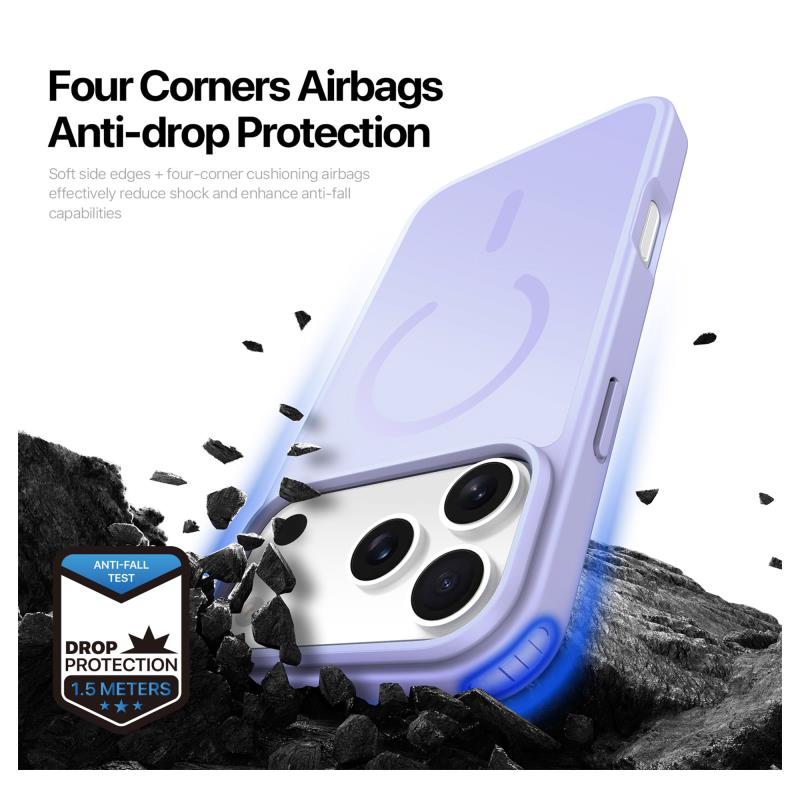 Θήκη TPU & PC Dux Ducis Apple iPhone 17 Pro Magnetic MagSafe (Open Ring Version) Yind Γαλάζιο