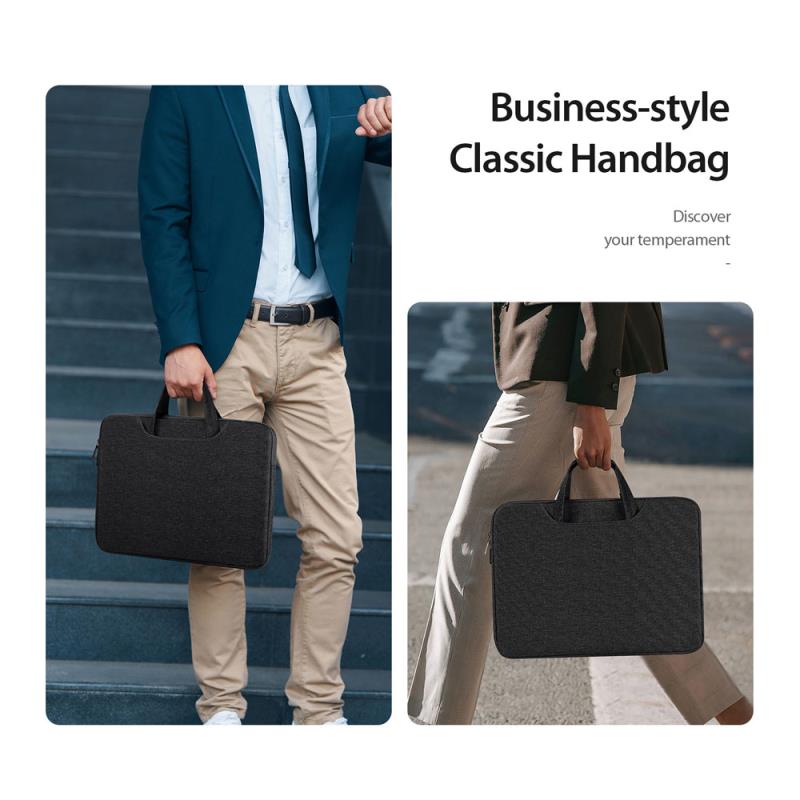Θήκη Laptop Χειρός Dux Ducis LBTB για Laptop/ Macbook/ Notebook/ Tablet 14.0"-15.4" Σκούρο Γκρι