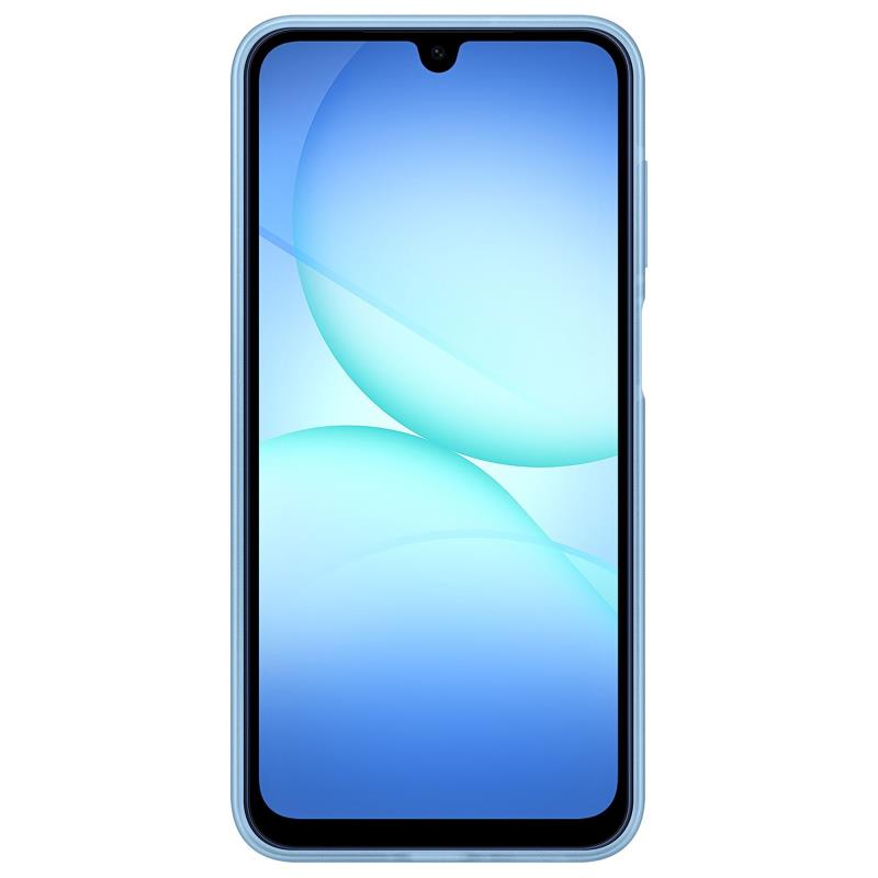Θήκη Σιλικόνης Samsung EF-OA176TLE A176 Galaxy A17 5G με Card Slot Μπλε