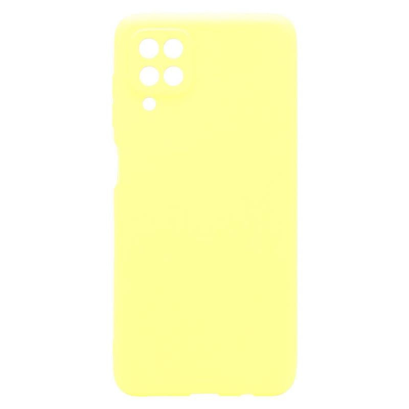 Θήκη Soft TPU inos Samsung A125 Galaxy A12/ A127 Galaxy A12 Nacho/ M127 Galaxy M12 S-Cover Κίτρινο