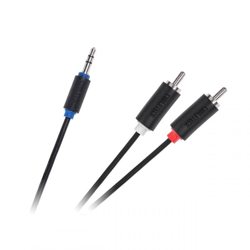 Καλώδιο Stereo 3.5mm - 2xRCA 10m Cabletech