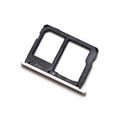 Βάση Κάρτας Sim & SD Samsung A315G Galaxy A31 Ασημί (Original)