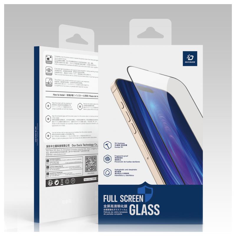 Tempered Glass Full Face Dux Ducis Xiaomi Redmi K80/ Poco F7 Pro Μαύρο (1 τεμ.)