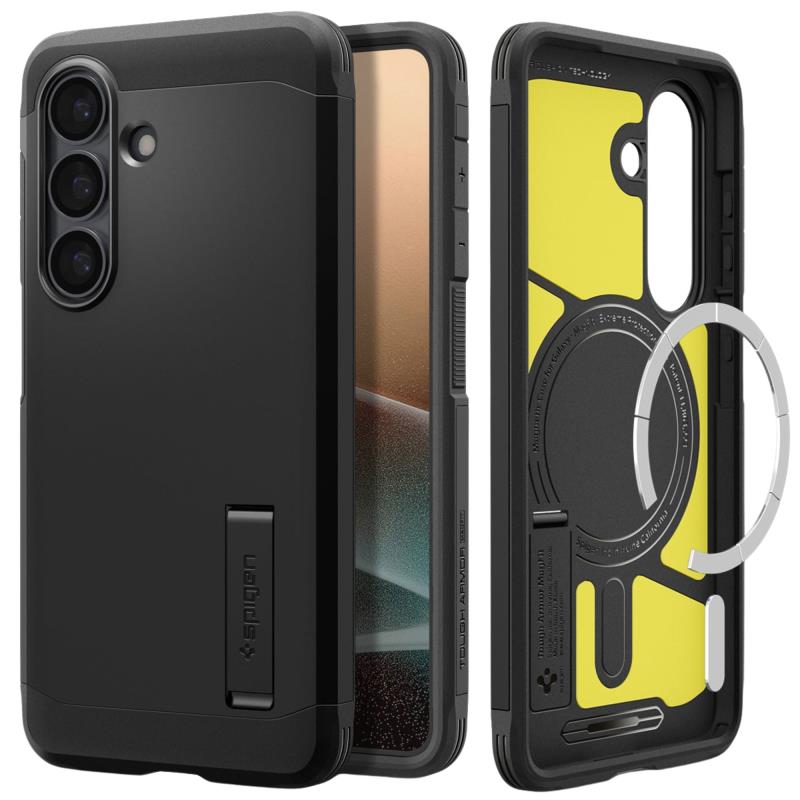 Θήκη TPU & PC Spigen Samsung Galaxy S26 Plus 5G Tough Armor Μαύρο