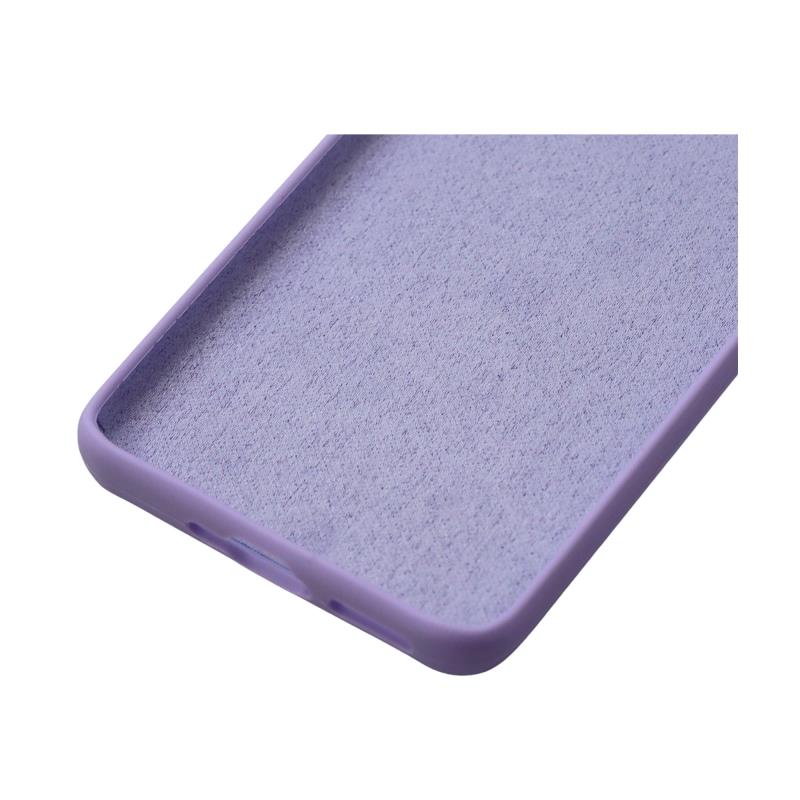 Θήκη Liquid Silicon inos Xiaomi Redmi Note 14 Pro 4G Velvet Βιολετί