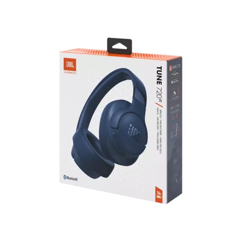 Ασύρματα Ακουστικά Κεφαλής JBL Tune 720BT Μπλε