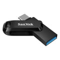 USB 3.2 Flash Disk SanDisk Ultra Dual Drive Go SDDDC3 USB A & USB C 64GB 300MB/s Μαύρο