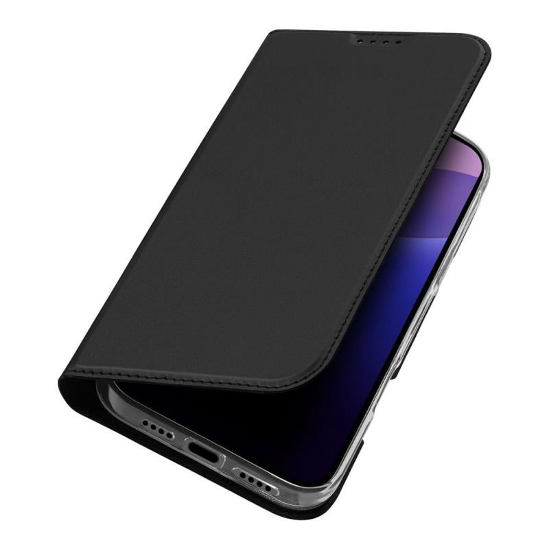 Θήκη Flip Dux Ducis Apple iPhone 16 Pro Max Skin Pro Μαύρο