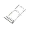 Βάση Κάρτας Sim & SD Samsung G973F Galaxy S10 Λευκό (Original)