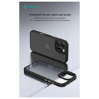 Θήκη TPU & PC Devia Apple iPhone 16 Plus Shock Proof Pino Μαύρο