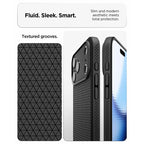 Θήκη Soft TPU Spigen Apple iPhone 18 Pro Max/ 17 Pro Max Liquid Air Μαύρο