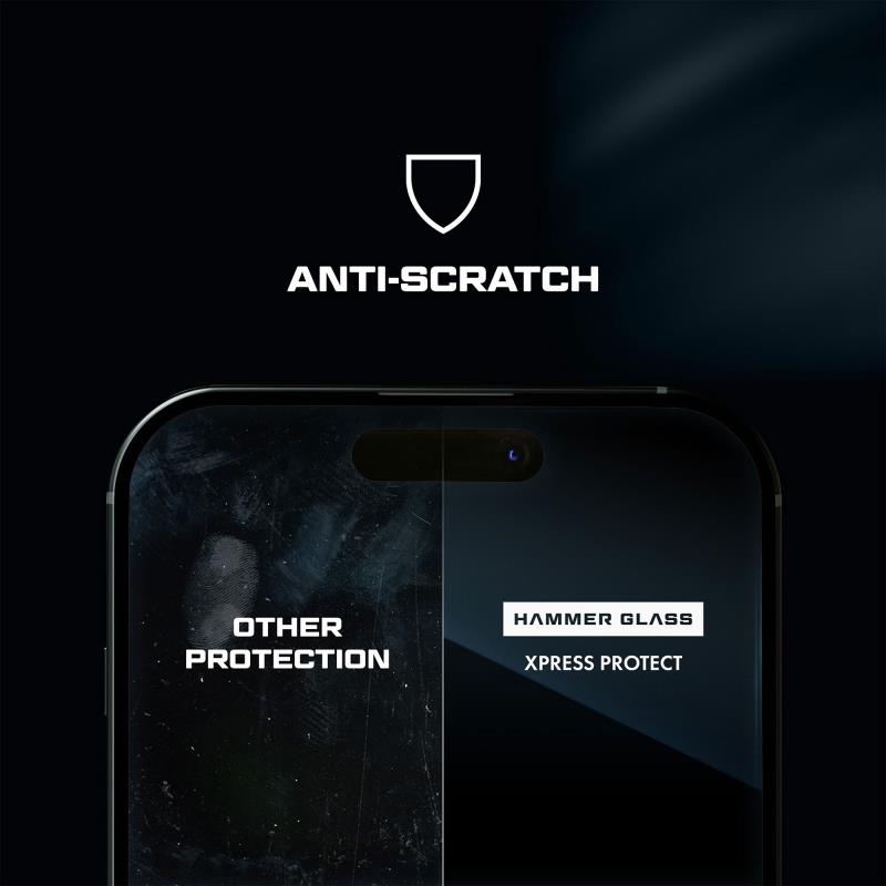 Tempered Glass Hammer Glass Apple iPhone 16 Pro Max 5G Xpress Protect με Application Tool (1 τεμ.)