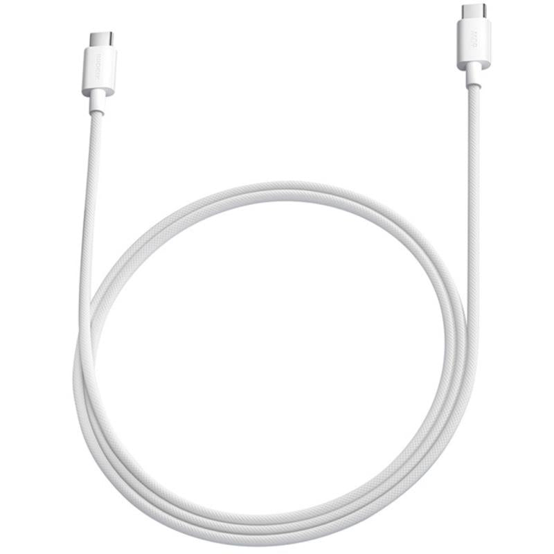 Καλώδιο Σύνδεσης USB 2.0 Xiaomi BHR0878GL Braided USB C σε USB C 60W 3A 1m Λευκό