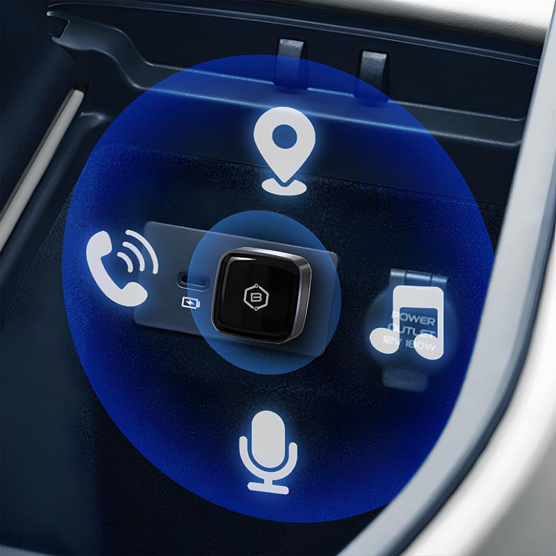 Ασύρματος Προσαρμογέας Blavec BCP-03 Carplay/ Android Auto με Bluetooth Wi-Fi USB A & USB C Adapter Μαύρο