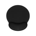 Mousepad Εργονομικό με Στήριγμα Καρπού 25x23cm Μαύρο (1 τεμ.) (Ασυσκεύαστο)