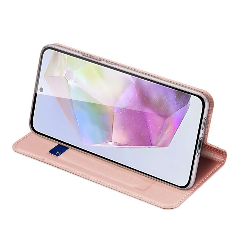 Θήκη Flip Dux Ducis Samsung Galaxy A36/ A56 5G Skin Pro Ροζ