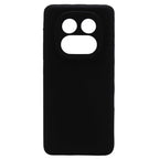 Θήκη Liquid Silicon inos Xiaomi Redmi Note 14 Pro 4G Velvet Μαύρο