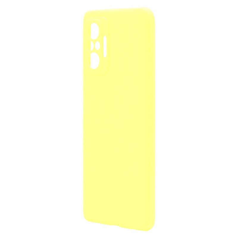 Θήκη Soft TPU inos Xiaomi Redmi Note 10 Pro S-Cover Κίτρινο