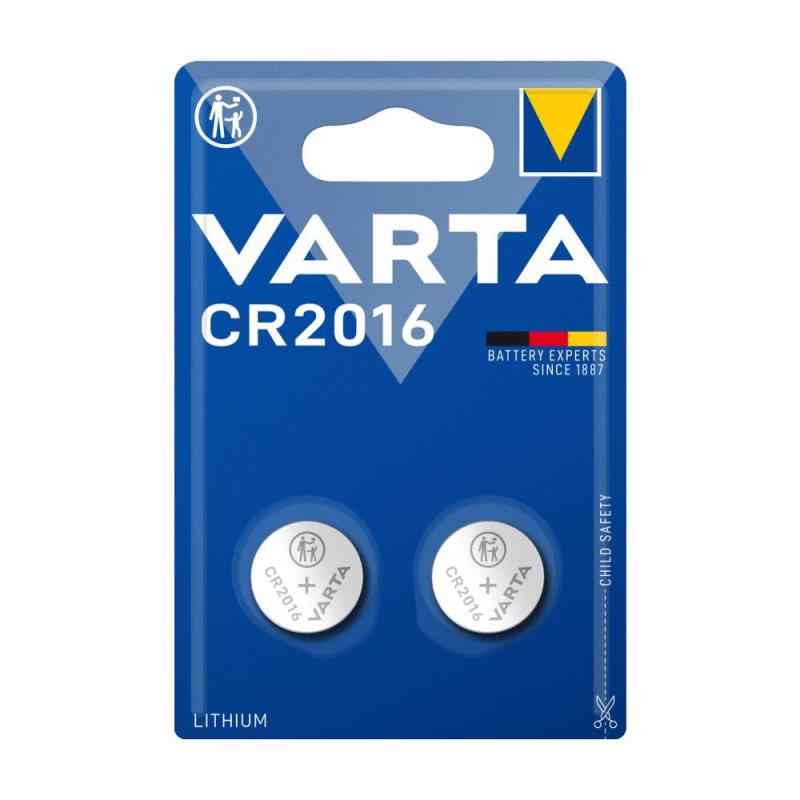 Lithium Button Cells Varta CR2016 (2 τεμ.)