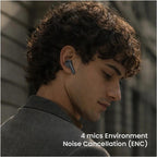True Wireless Ακουστικά Bluetooth HiFuture Colorbuds 3 Ροζ-Χρυσό