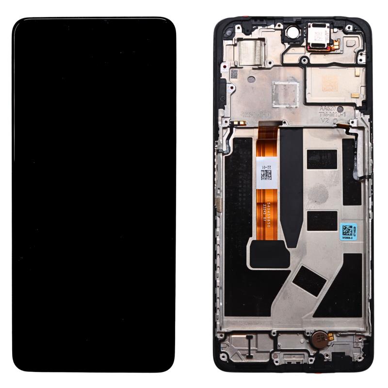 Οθόνη με Touch Screen & Μεσαίο Πλαίσιο OnePlus Nord CE 3 Lite 5G Μαύρο (OEM)